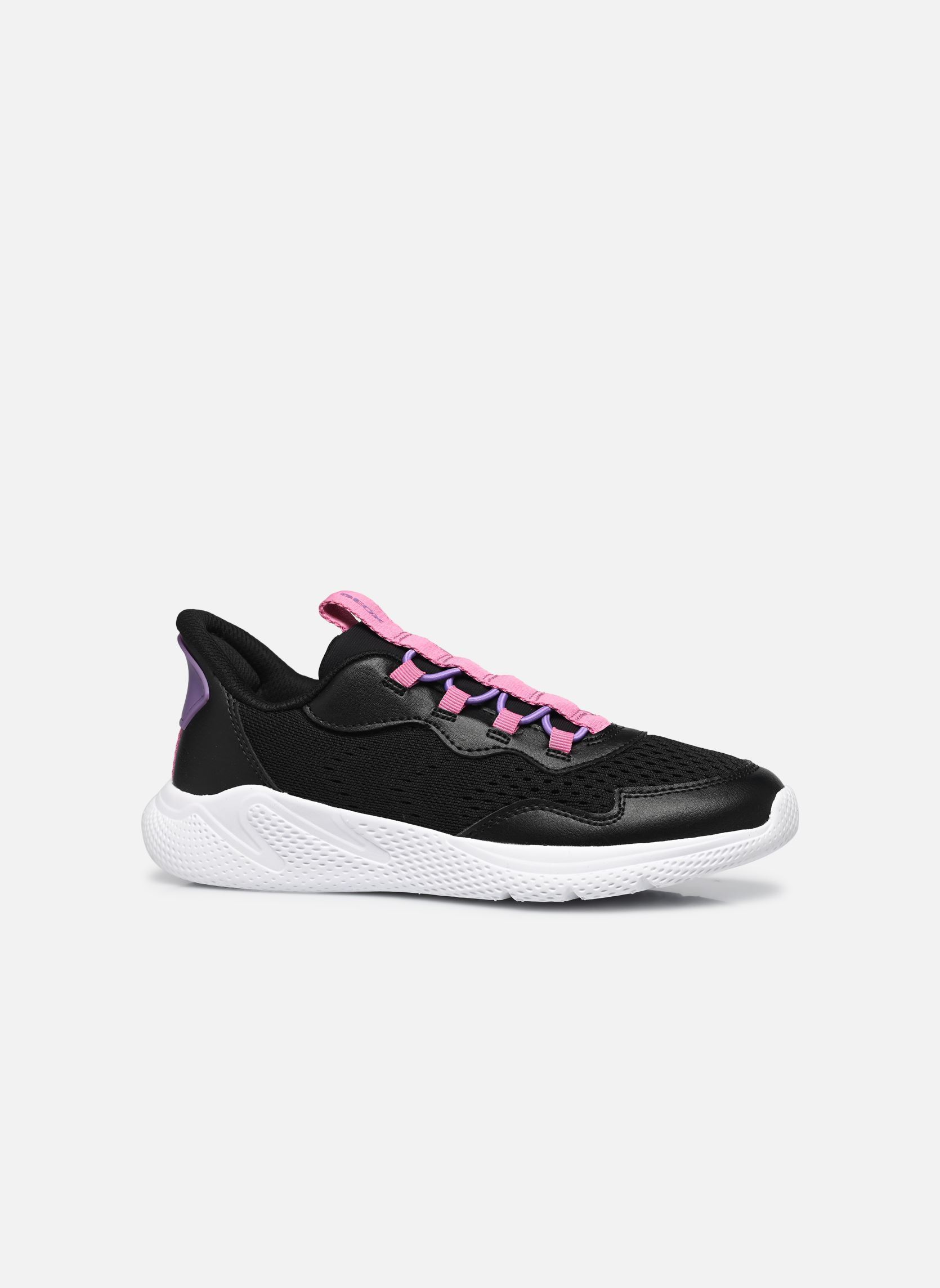 Baskets basses J SPRINTYE FAST IN G noir Geox Baskets basses J SPRINTYE FAST IN G noir noir/fuchsia