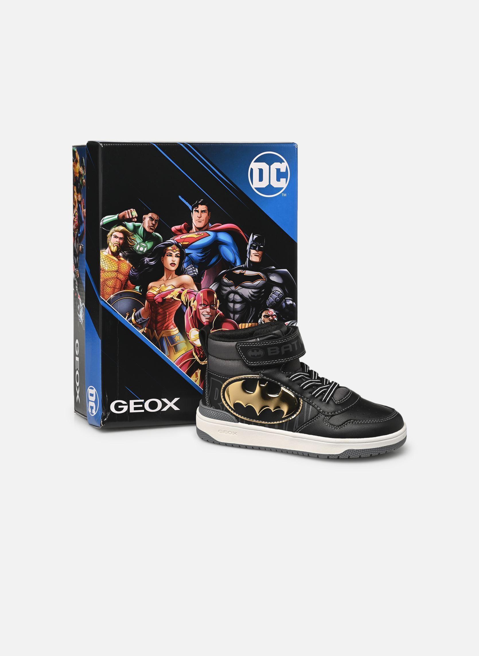 Baskets hautes J WASHIBA BOY G noir Geox Baskets hautes J WASHIBA BOY G noir Noir/or