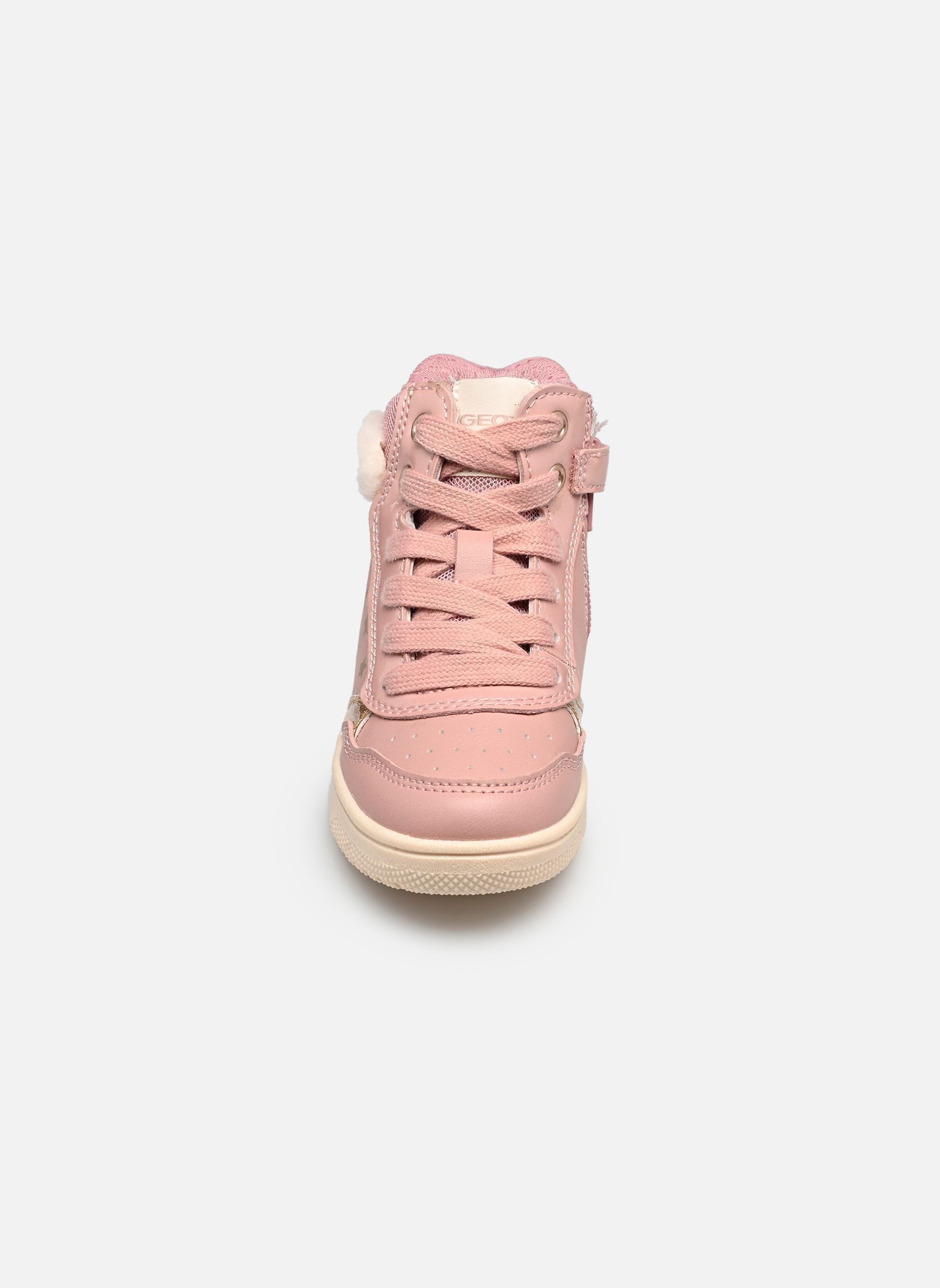Hoge sneakers J WASHIBA GIRL E meisjes roze Geox Hoge sneakers J WASHIBA GIRL E meisjes roze OLD ROSE/PLATINUM