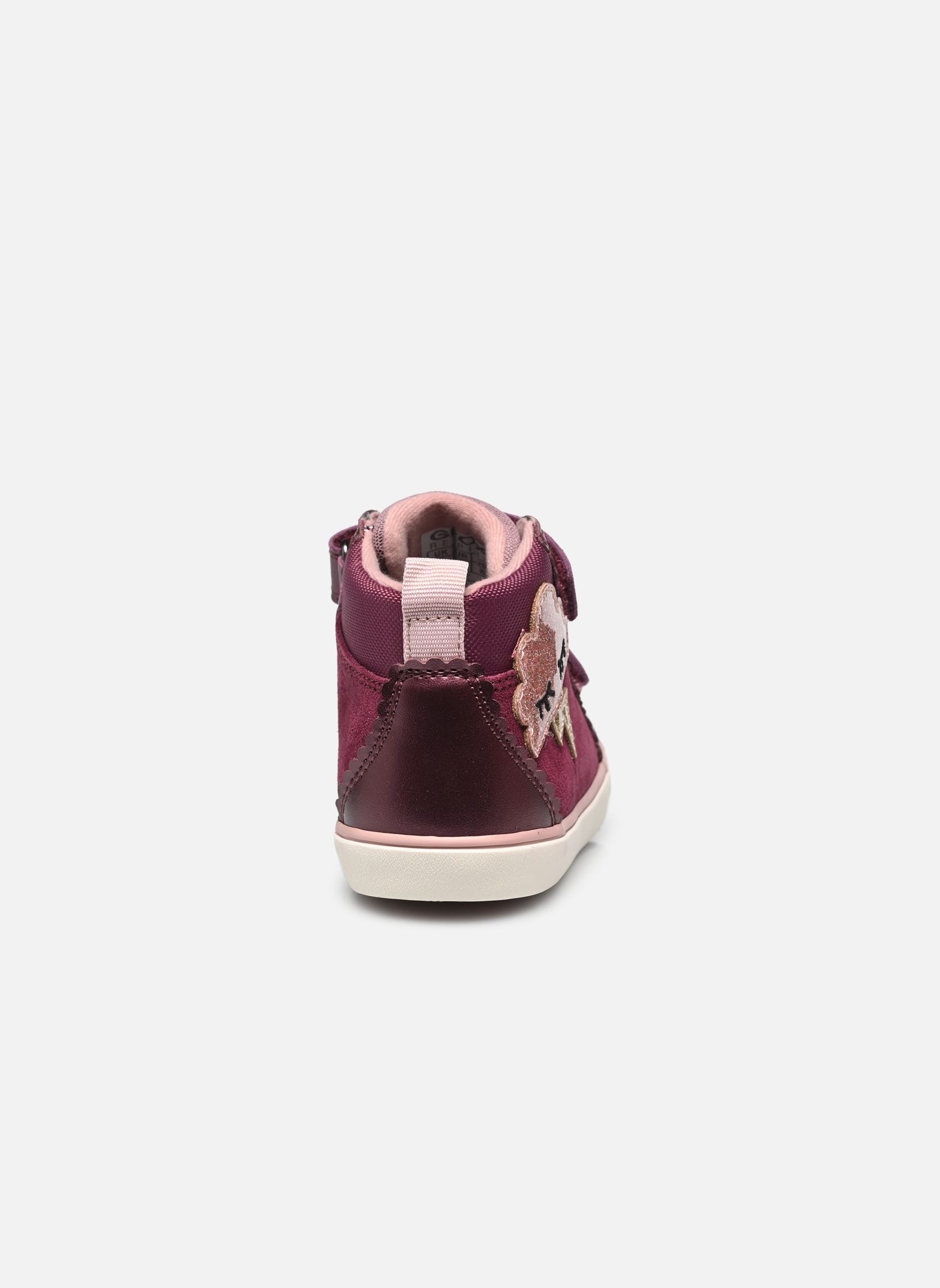 Baskets hautes B GISLI GIRL D fille violet Geox Baskets hautes B GISLI GIRL D fille violet VIOLET FONCE