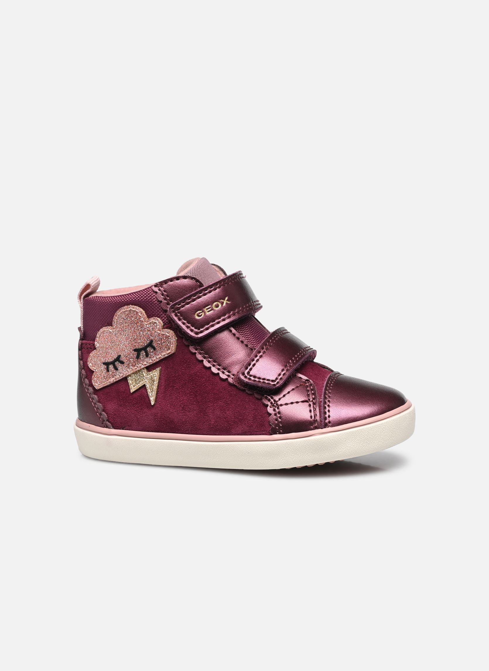 Baskets hautes B GISLI GIRL D fille violet Geox Baskets hautes B GISLI GIRL D fille violet VIOLET FONCE