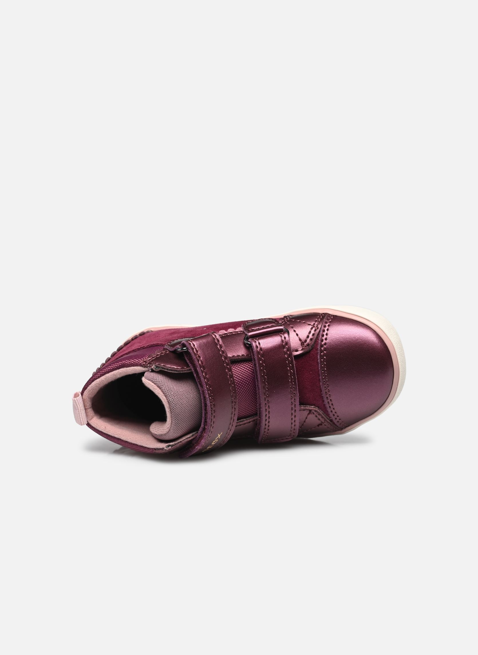 Baskets hautes B GISLI GIRL D fille violet Geox Baskets hautes B GISLI GIRL D fille violet VIOLET FONCE