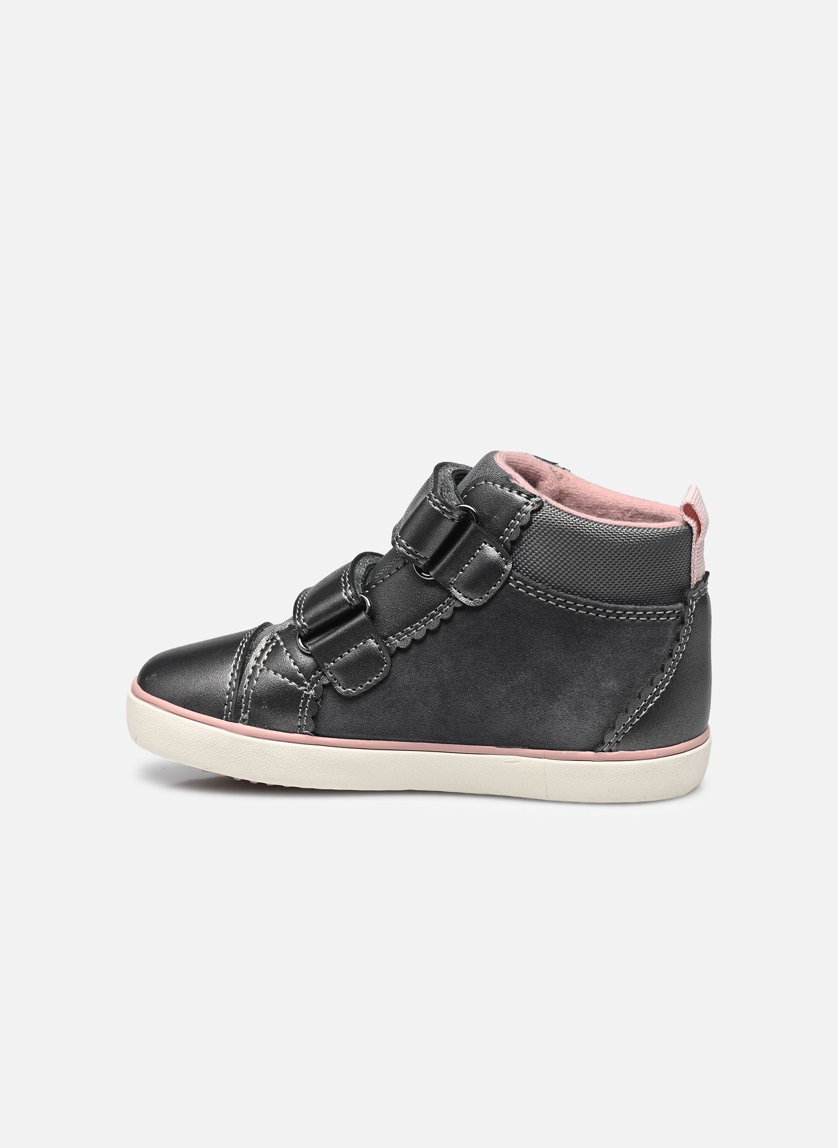 Baskets hautes B GISLI GIRL D fille gris Geox Baskets hautes B GISLI GIRL D fille gris Gris Foncé