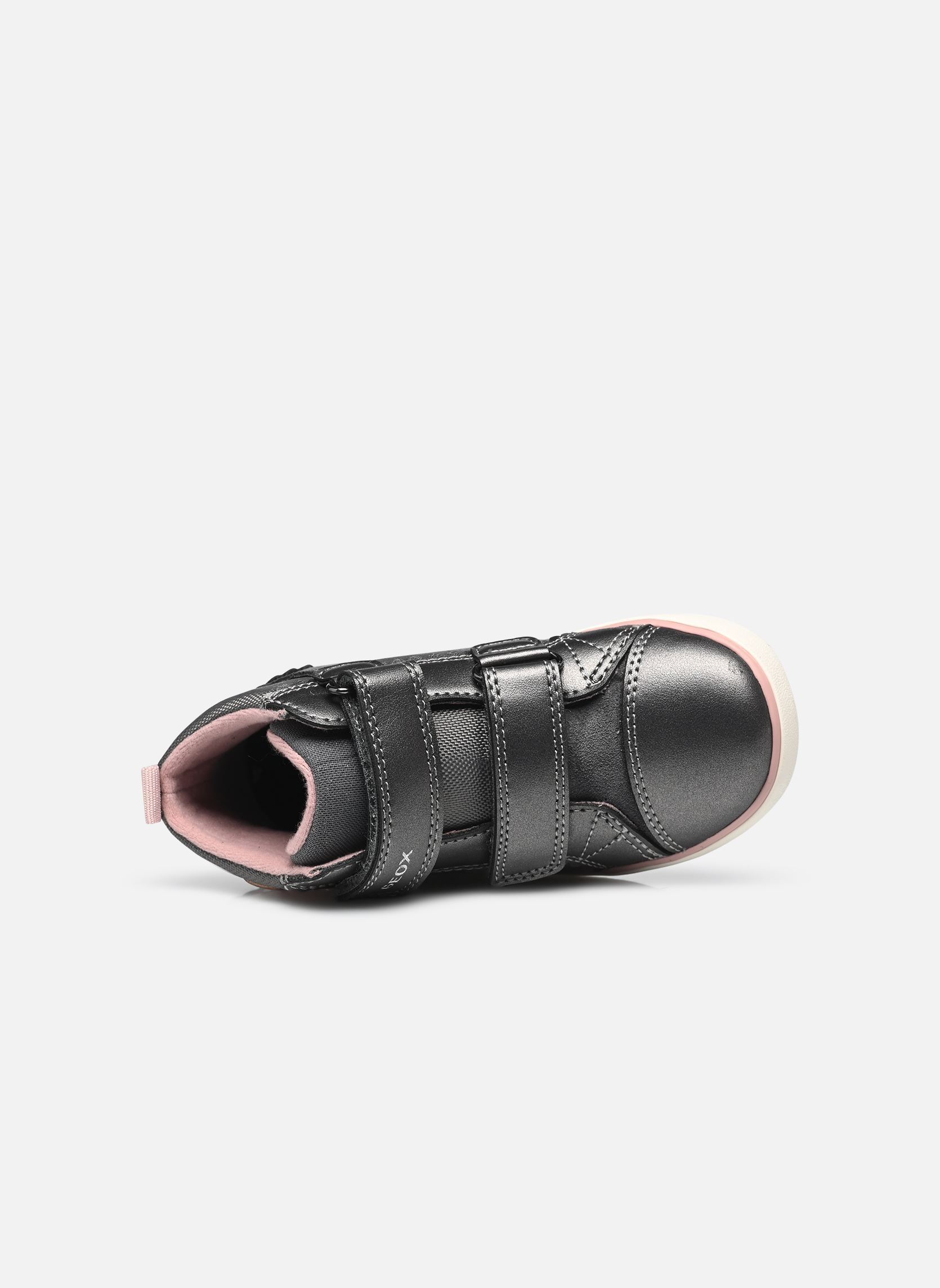 Baskets hautes B GISLI GIRL D fille gris Geox Baskets hautes B GISLI GIRL D fille gris Gris Foncé