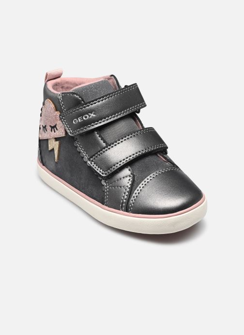 Geox Baskets hautes B GISLI GIRL D fille gris