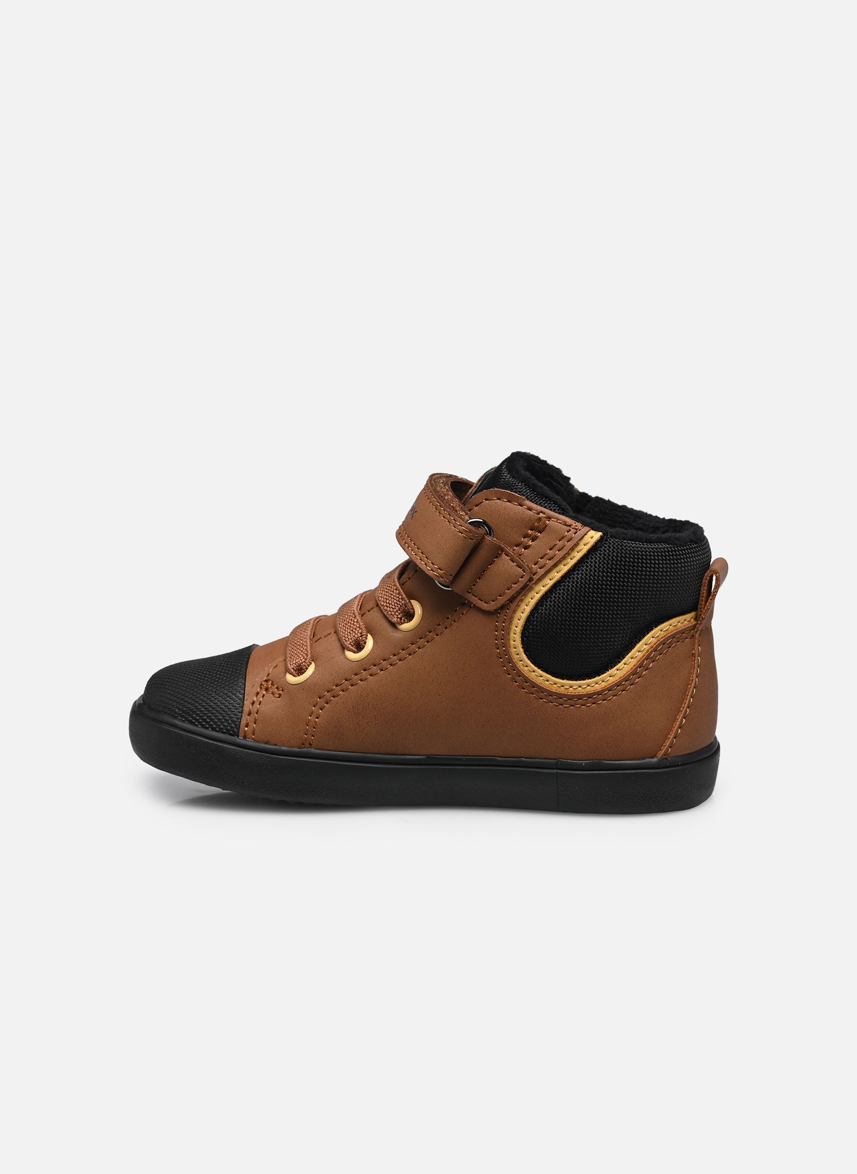Baskets hautes B GISLI BOY C marron Geox Baskets hautes B GISLI BOY C marron TOBACCO/BLACK