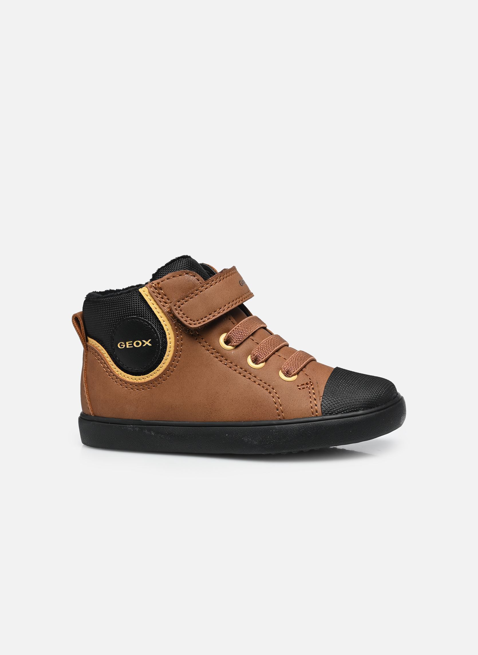 Baskets hautes B GISLI BOY C marron Geox Baskets hautes B GISLI BOY C marron TOBACCO/BLACK