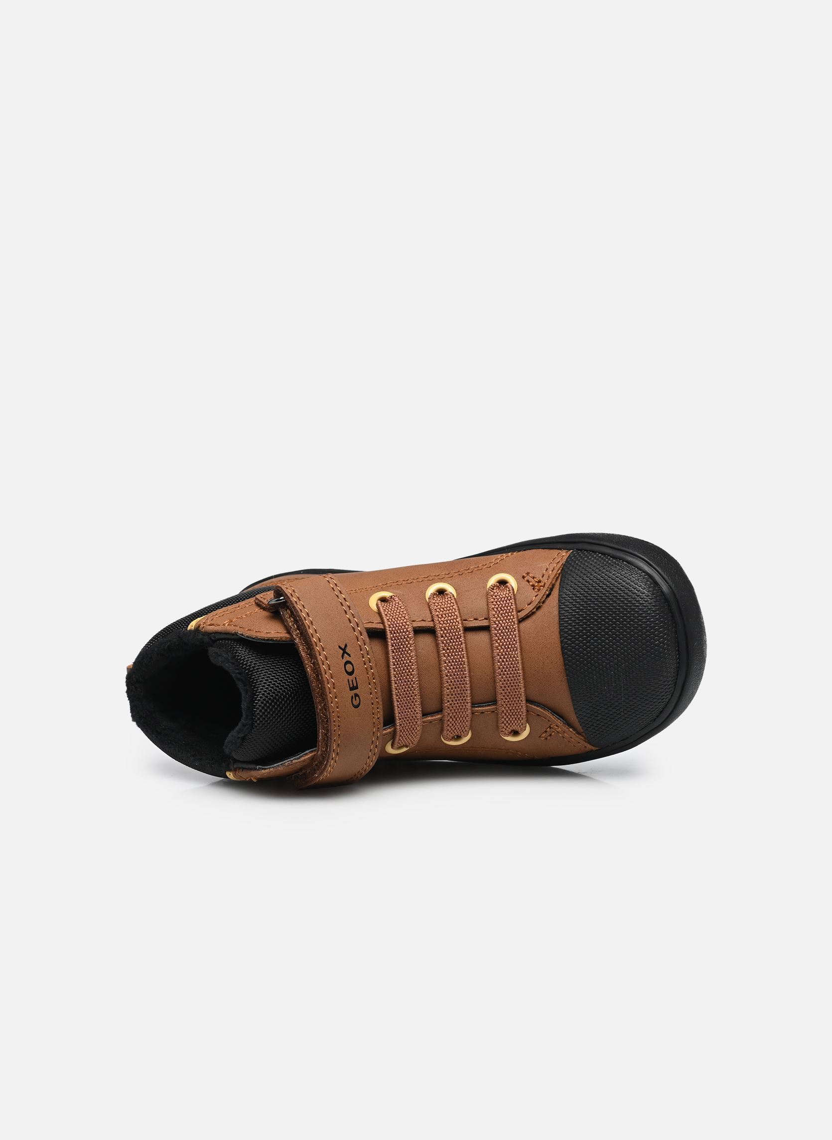 Baskets hautes B GISLI BOY C marron Geox Baskets hautes B GISLI BOY C marron TOBACCO/BLACK