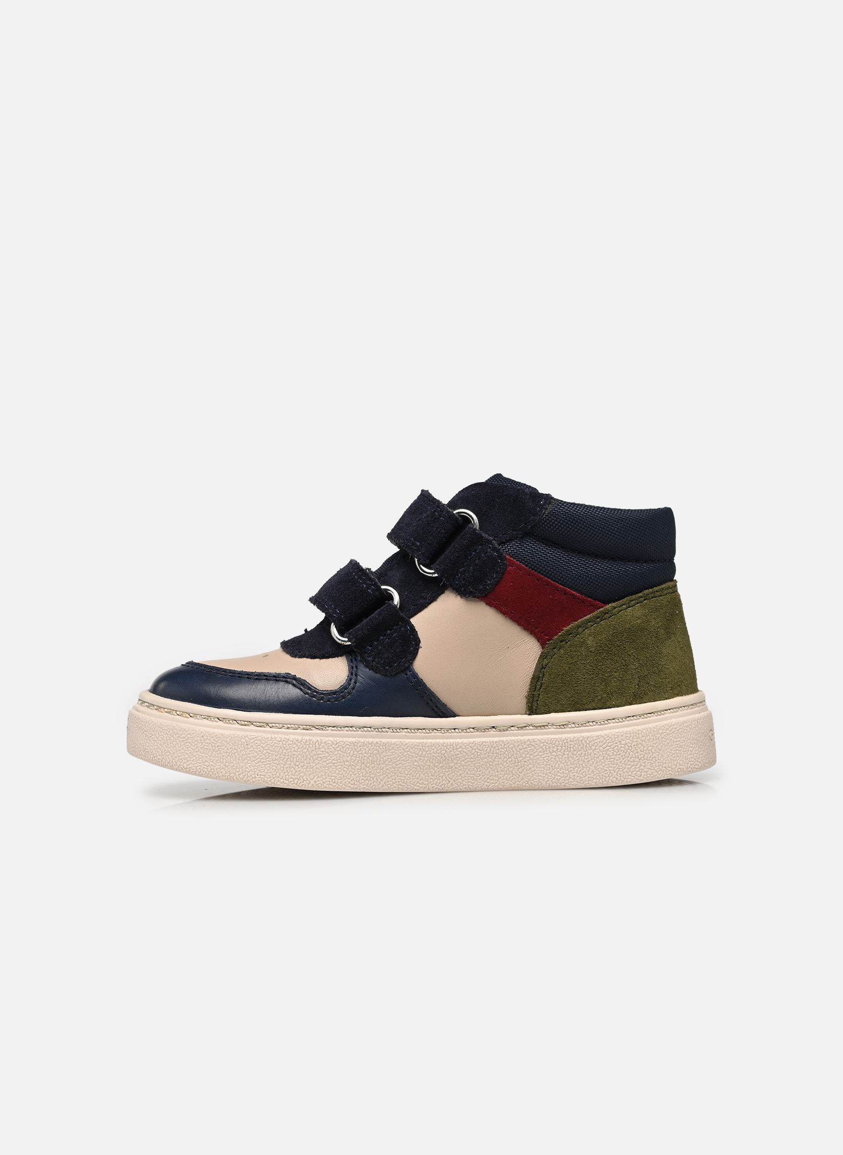 Hoge sneakers B NASHIK BOY A jongens blauw Geox Hoge sneakers B NASHIK BOY A jongens blauw BEIGE/NAVY