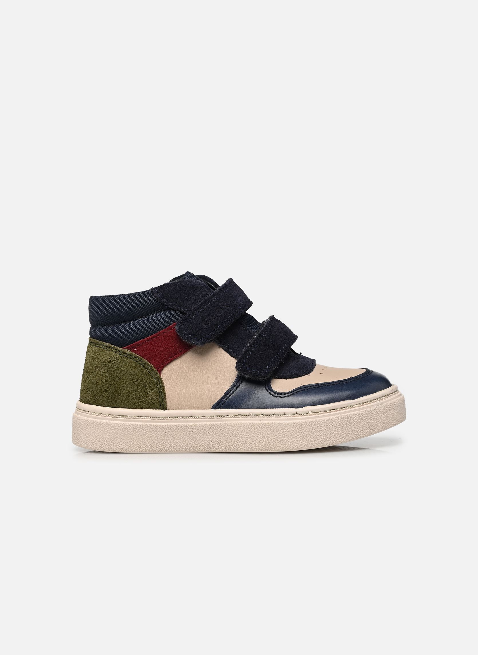 Hoge sneakers B NASHIK BOY A jongens blauw Geox Hoge sneakers B NASHIK BOY A jongens blauw BEIGE/NAVY