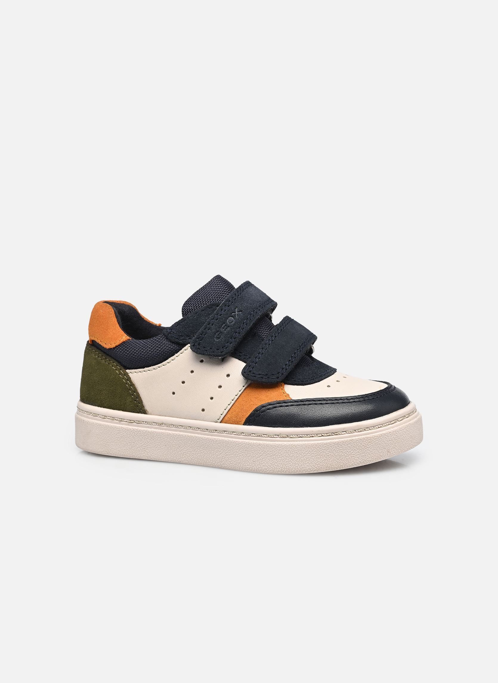 Niedrige Sneaker B NASHIK BOY C mehrfarbig Geox Niedrige Sneaker B NASHIK BOY C mehrfarbig LT IVORY/NAVY
