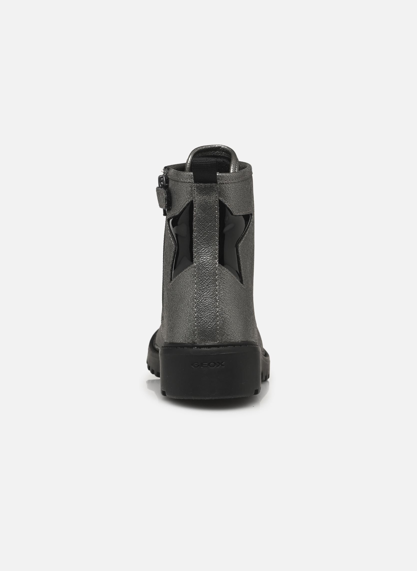 Enkellaarsjes J CASEY GIRL G meisjes grijs Geox Enkellaarsjes J CASEY GIRL G meisjes grijs Graphite/Black