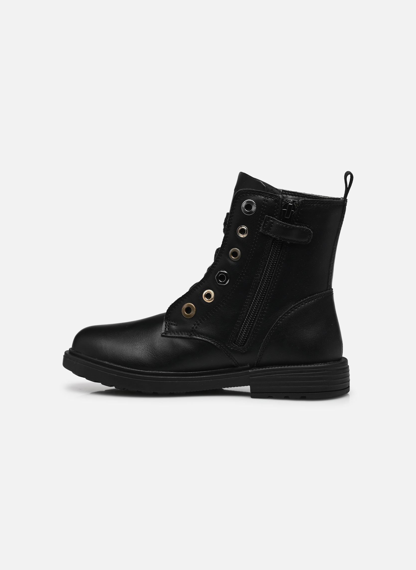 Enkellaarsjes J ECLAIR GIRL P meisjes zwart Geox Enkellaarsjes J ECLAIR GIRL P meisjes zwart Noir