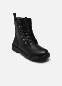 Enkellaarsjes J ECLAIR GIRL P meisjes zwart Geox Enkellaarsjes J ECLAIR GIRL P meisjes zwart Noir