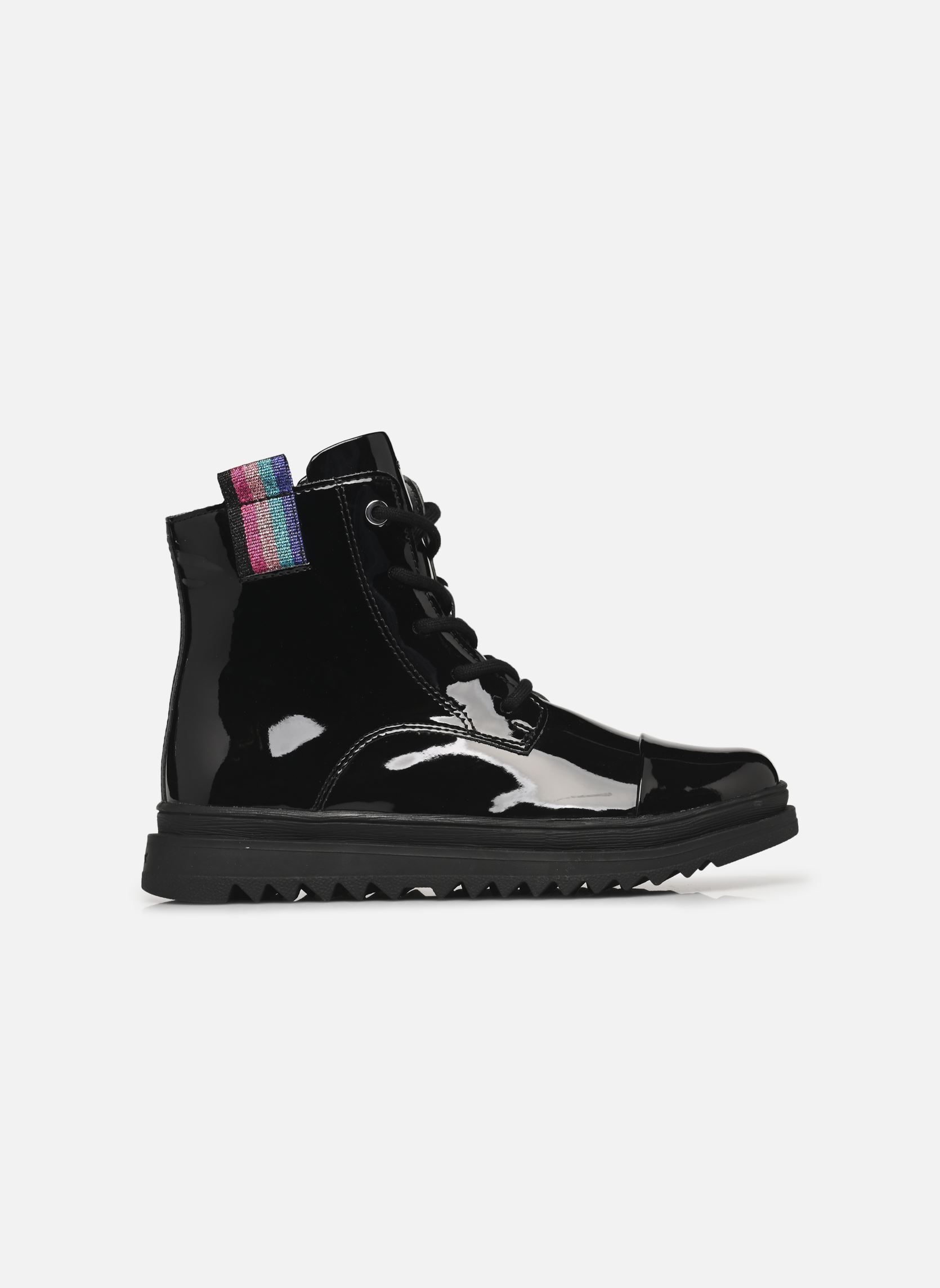 Stiefeletten / Ankle Boots J GILLYJAW GIRL B mädchen schwarz Geox Stiefeletten / Ankle Boots J GILLYJAW GIRL B mädchen schwarz BLACK/MULTICOLOR
