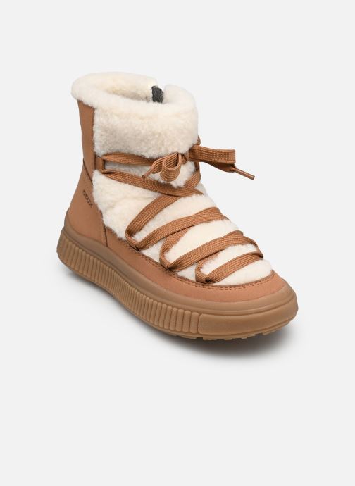 Geox Schneestiefel J LAQUINNY GIRL D mädchen braun