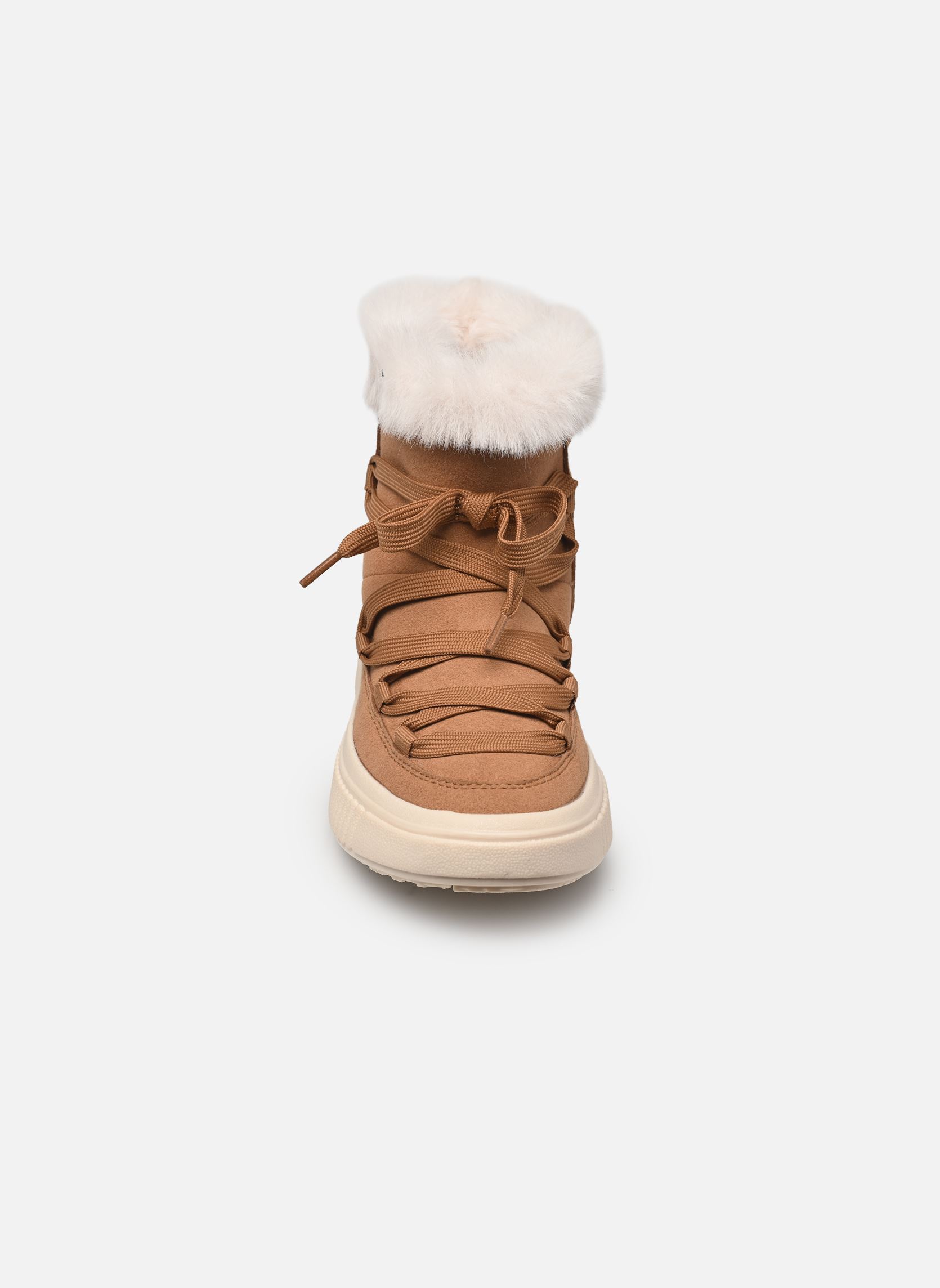 Bottes de neige J LAQUINNY GIRL D fille marron Geox Bottes de neige J LAQUINNY GIRL D fille marron WHISKY