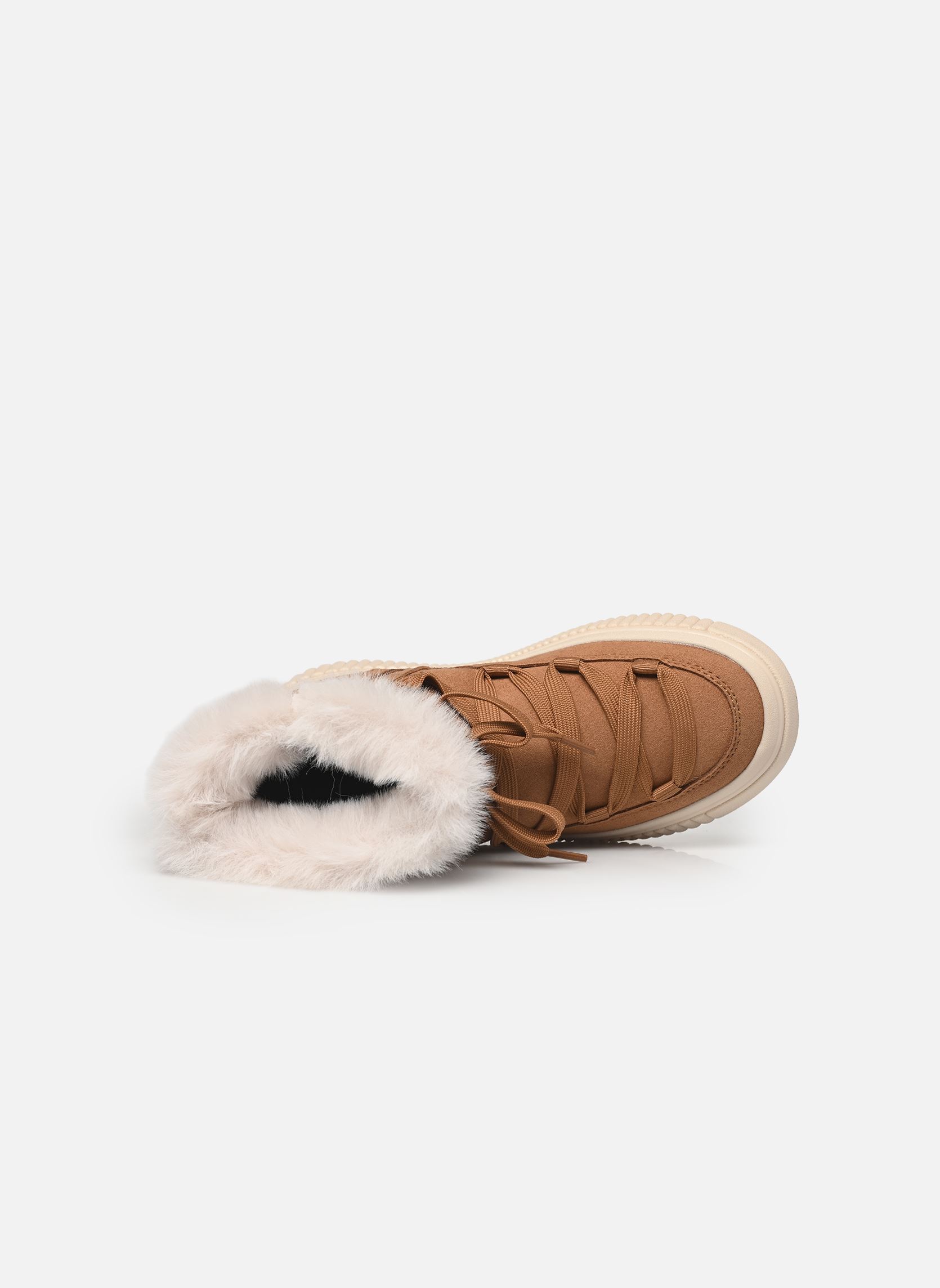 Bottes de neige J LAQUINNY GIRL D fille marron Geox Bottes de neige J LAQUINNY GIRL D fille marron WHISKY