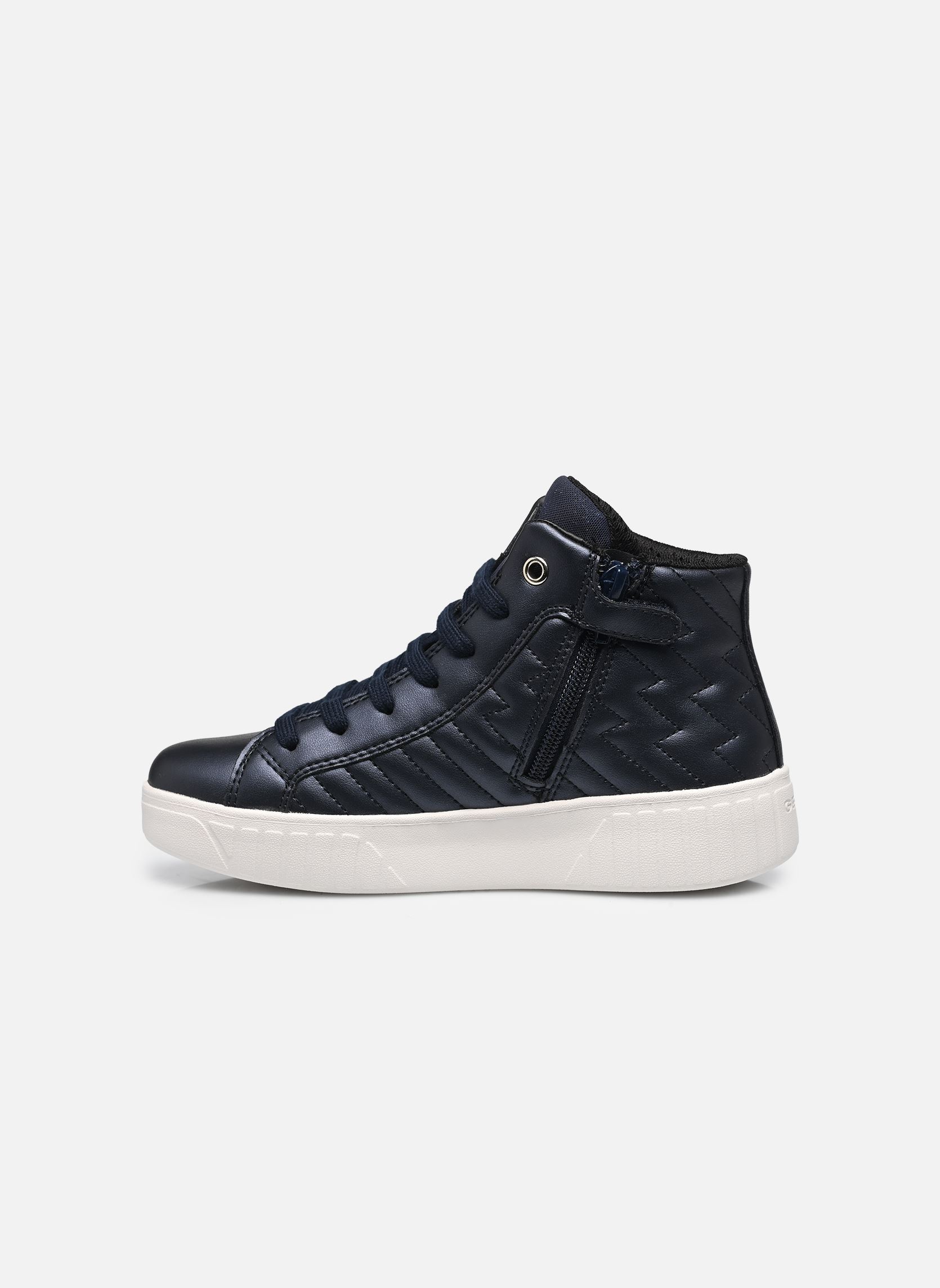 Baskets hautes J MIKIROSHI GIRL E fille bleu Geox Baskets hautes J MIKIROSHI GIRL E fille bleu Bleu marine