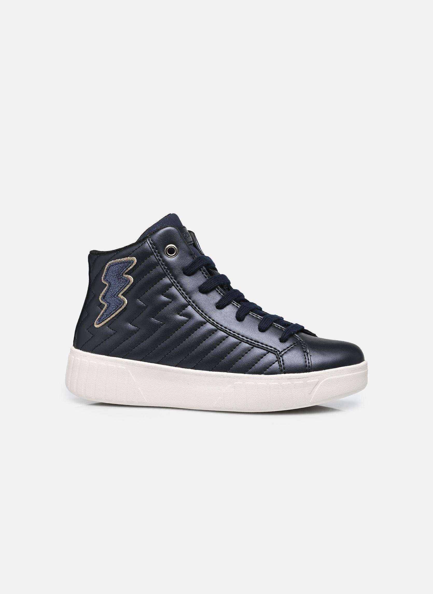 Baskets hautes J MIKIROSHI GIRL E fille bleu Geox Baskets hautes J MIKIROSHI GIRL E fille bleu Bleu marine