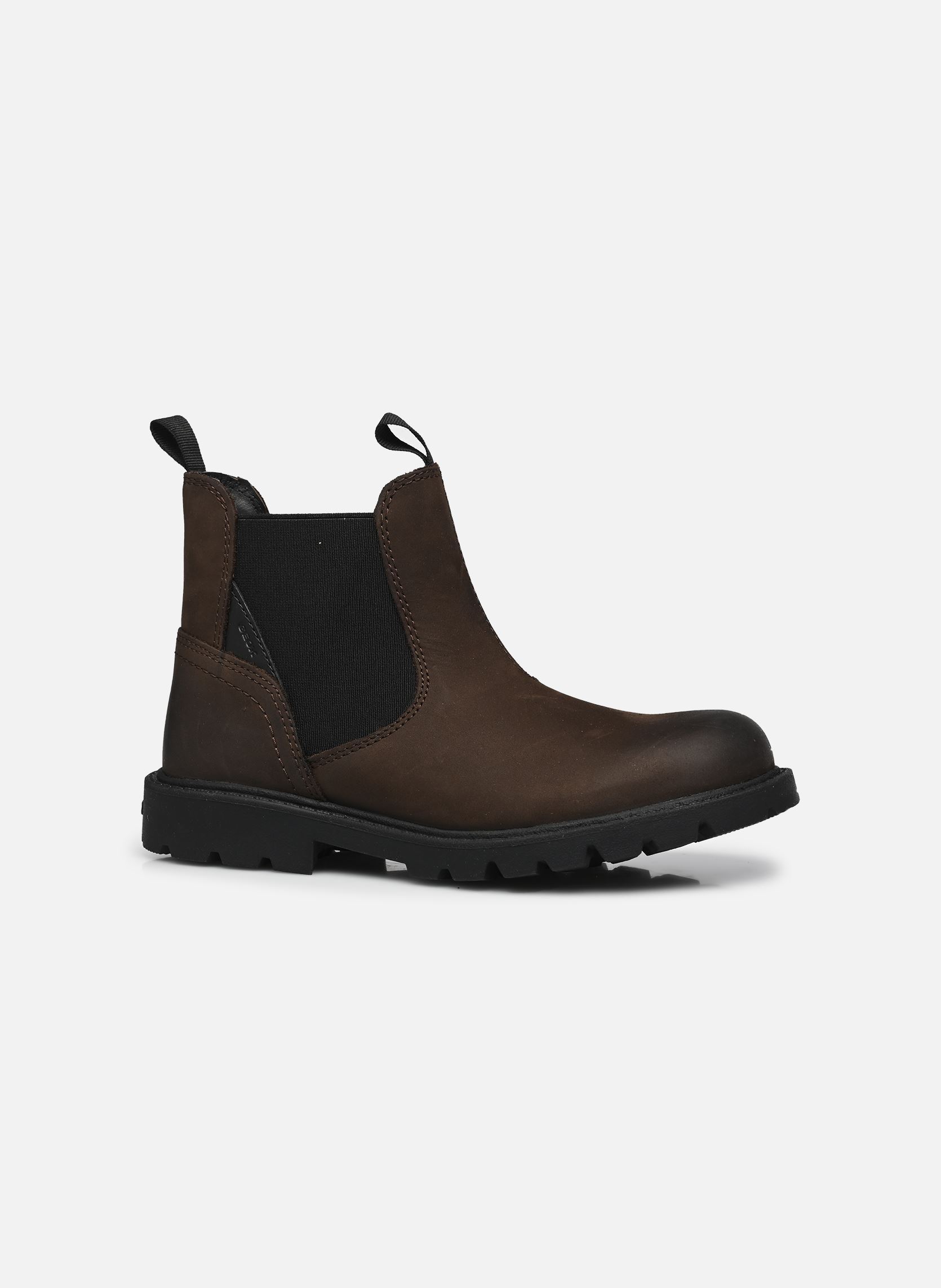 Bottines J SHAYLAX BOY A marron Geox Bottines J SHAYLAX BOY A marron COFFEE/BLACK