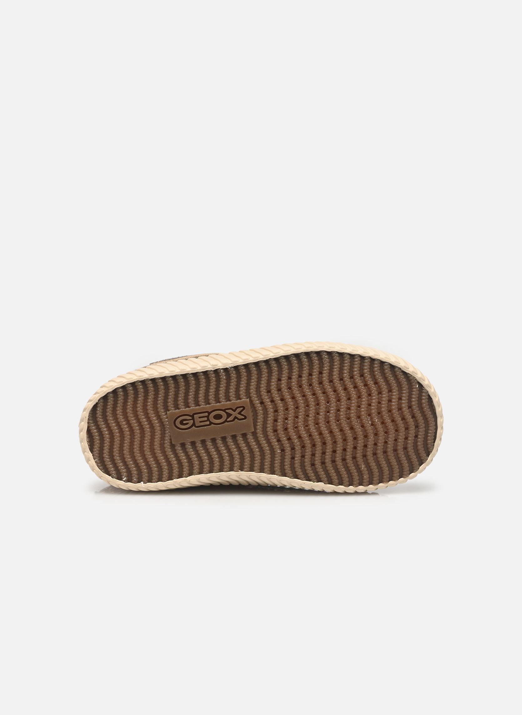 Knöchelhohe Sneaker B MIRROLESS GIRL A mädchen gold und bronze Geox Knöchelhohe Sneaker B MIRROLESS GIRL A mädchen gold und bronze Beige Foncé