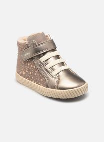Knöchelhohe Sneaker B MIRROLESS GIRL A mädchen gold und bronze Geox Knöchelhohe Sneaker B MIRROLESS GIRL A mädchen gold und bronze Beige Foncé