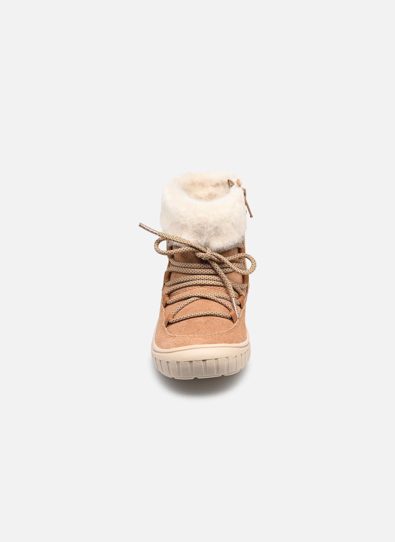 Bottes B OMAR GIRL WPF A fille marron Geox Bottes B OMAR GIRL WPF A fille marron WHISKY