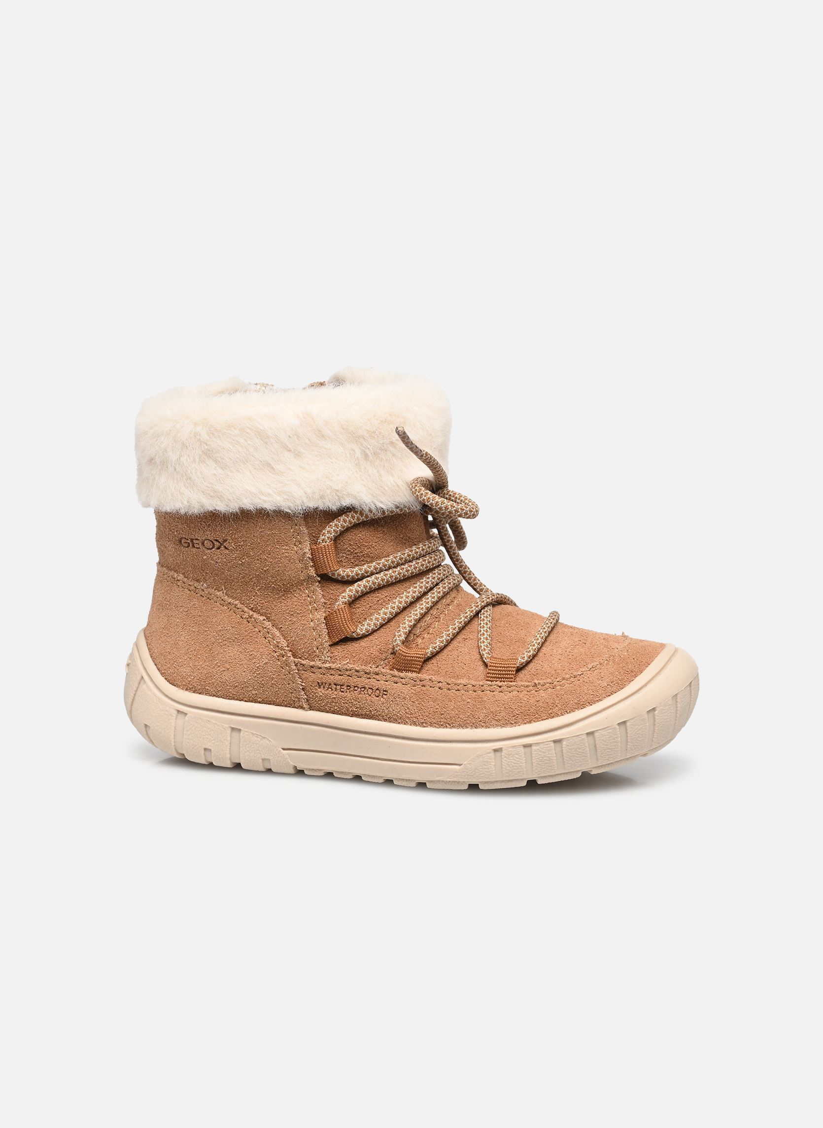 Bottes B OMAR GIRL WPF A fille marron Geox Bottes B OMAR GIRL WPF A fille marron WHISKY