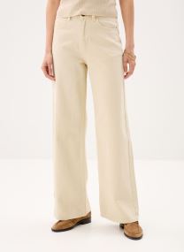 Wijde jeans / Flared Jeans James dames bruin