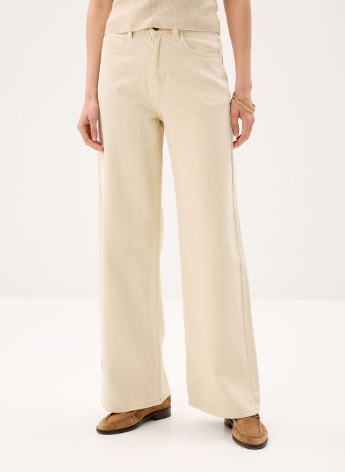 Grace & Mila Wijde jeans / Flared Jeans James dames beige