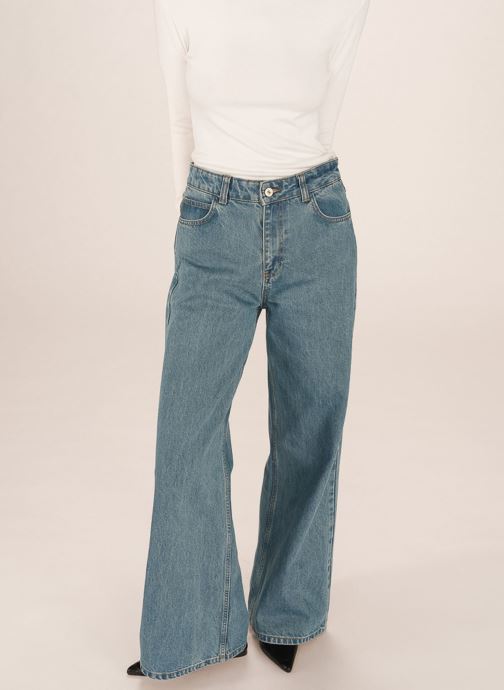 Grace & Mila Wijde jeans / Flared Jeans James dames blauw