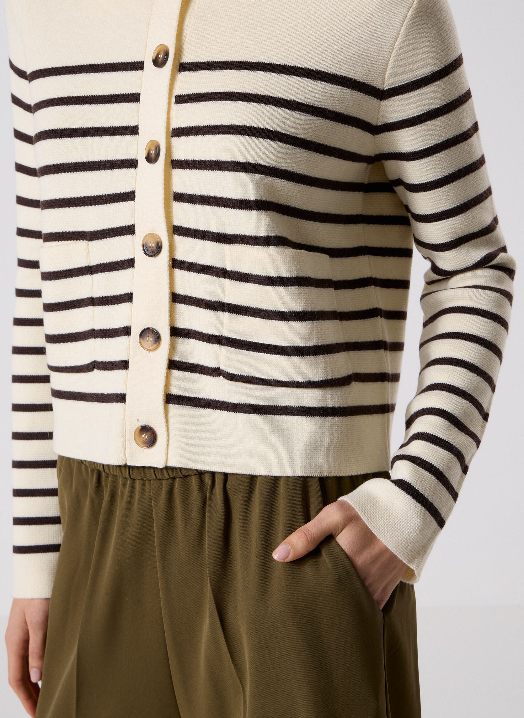 Vesten Sailor dames wit Grace & Mila Vesten Sailor dames wit Ecru