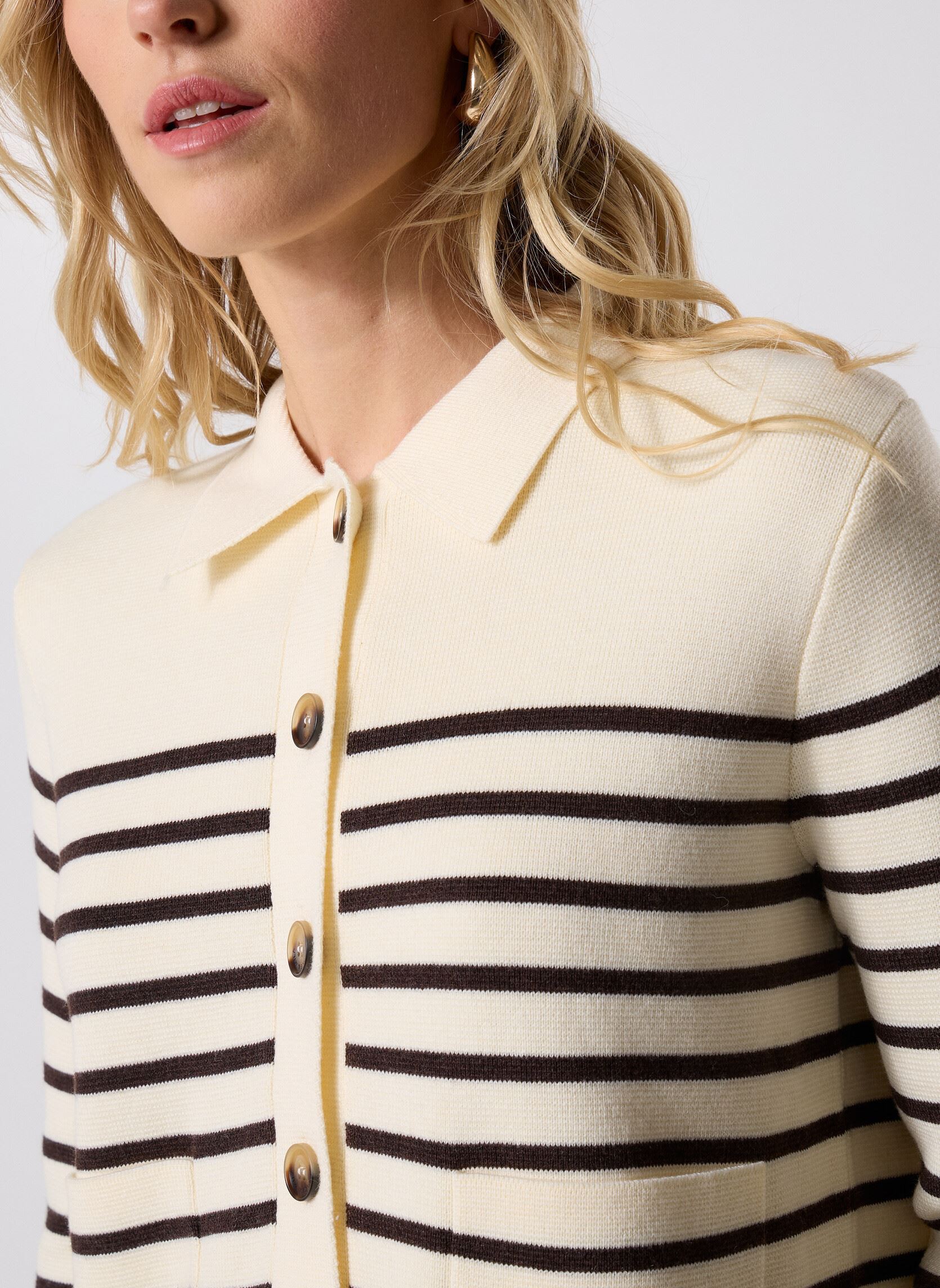 Vesten Sailor dames wit Grace & Mila Vesten Sailor dames wit Ecru
