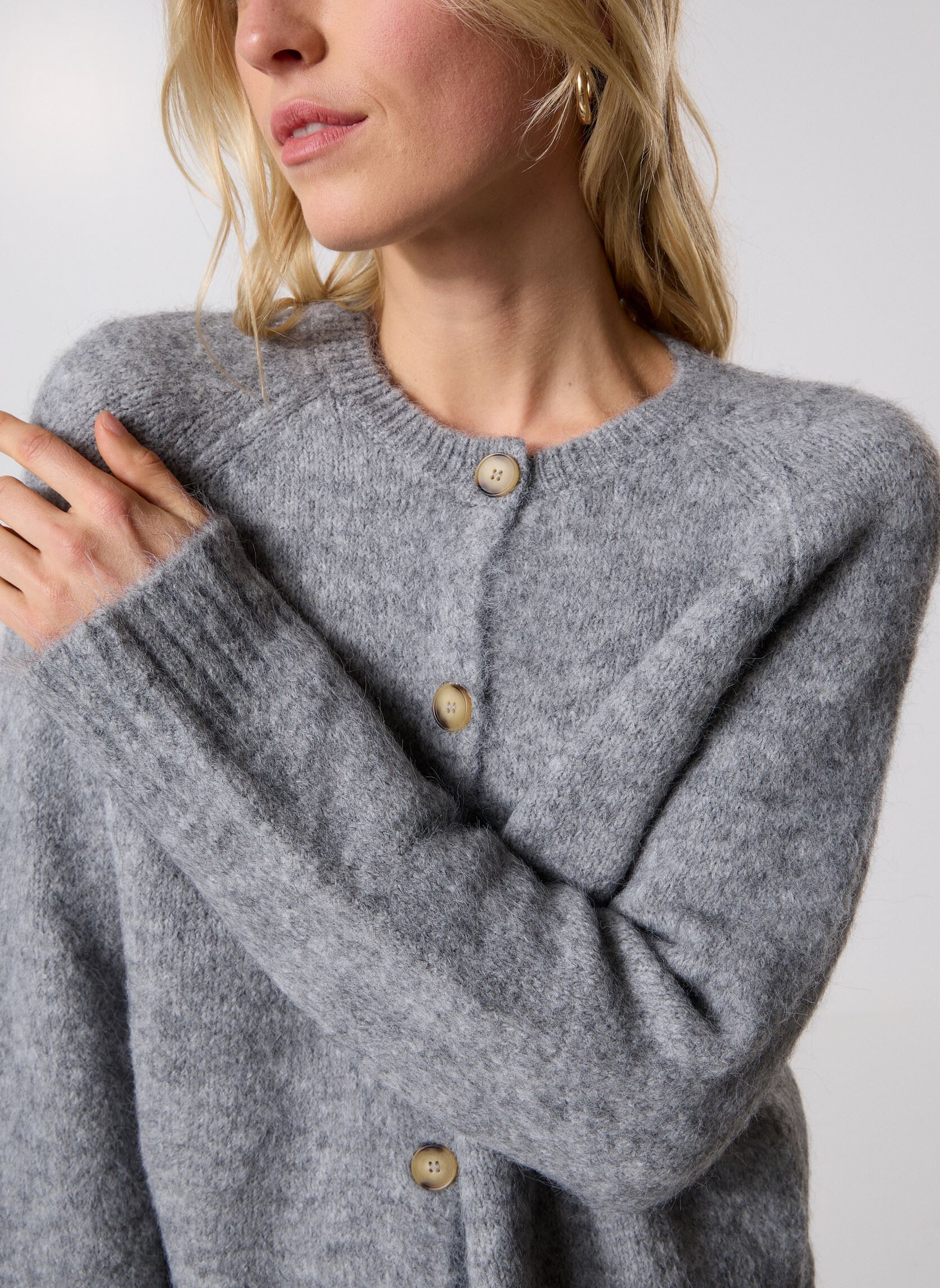 Vesten Salma dames grijs Grace & Mila Vesten Salma dames grijs Gris