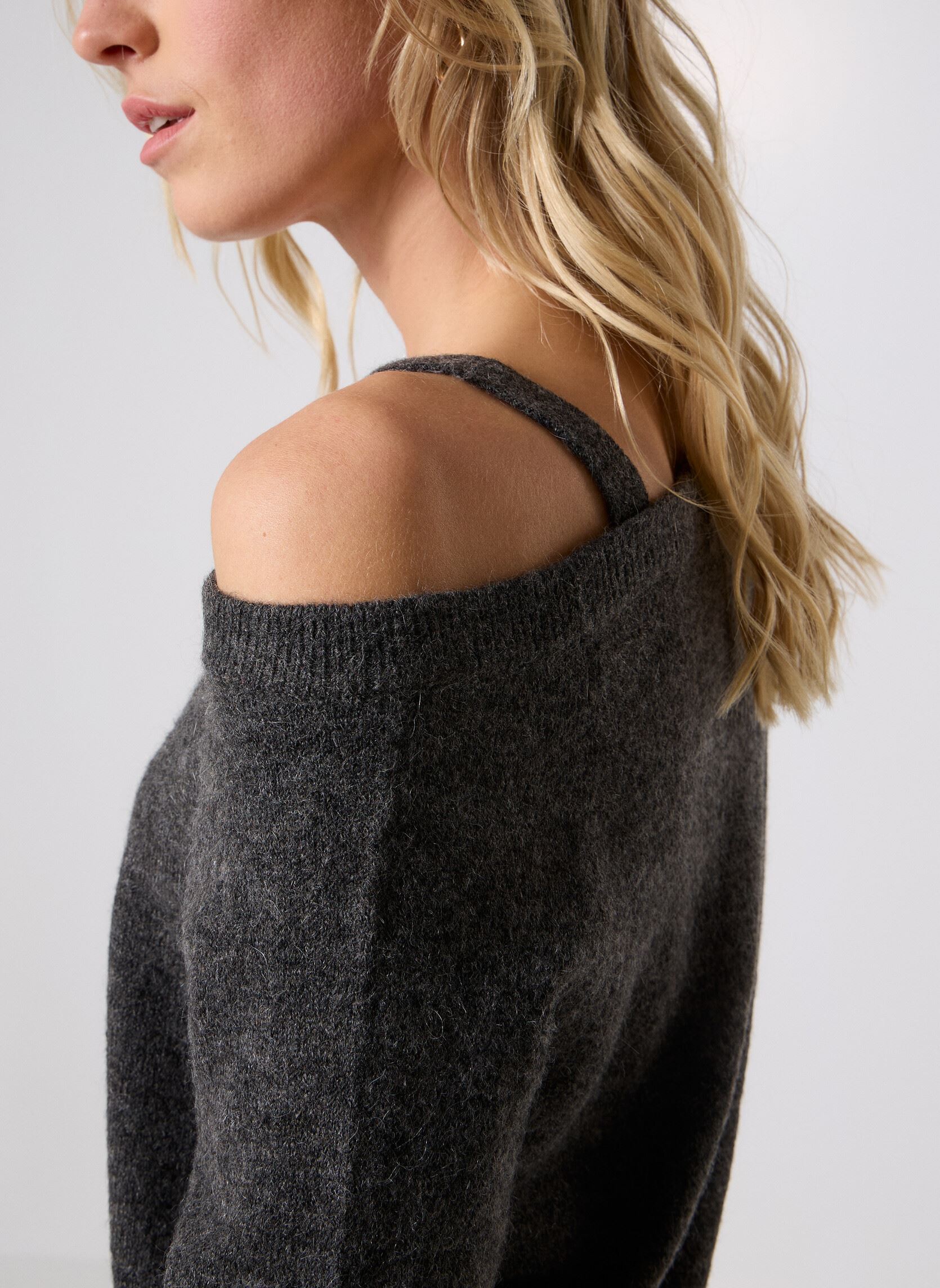Pulls Samantha femme gris Grace & Mila Pulls Samantha femme gris Anthracite