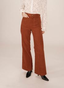 Pantalons droit Samba femme orange Grace & Mila Pantalons droit Samba femme orange Brique