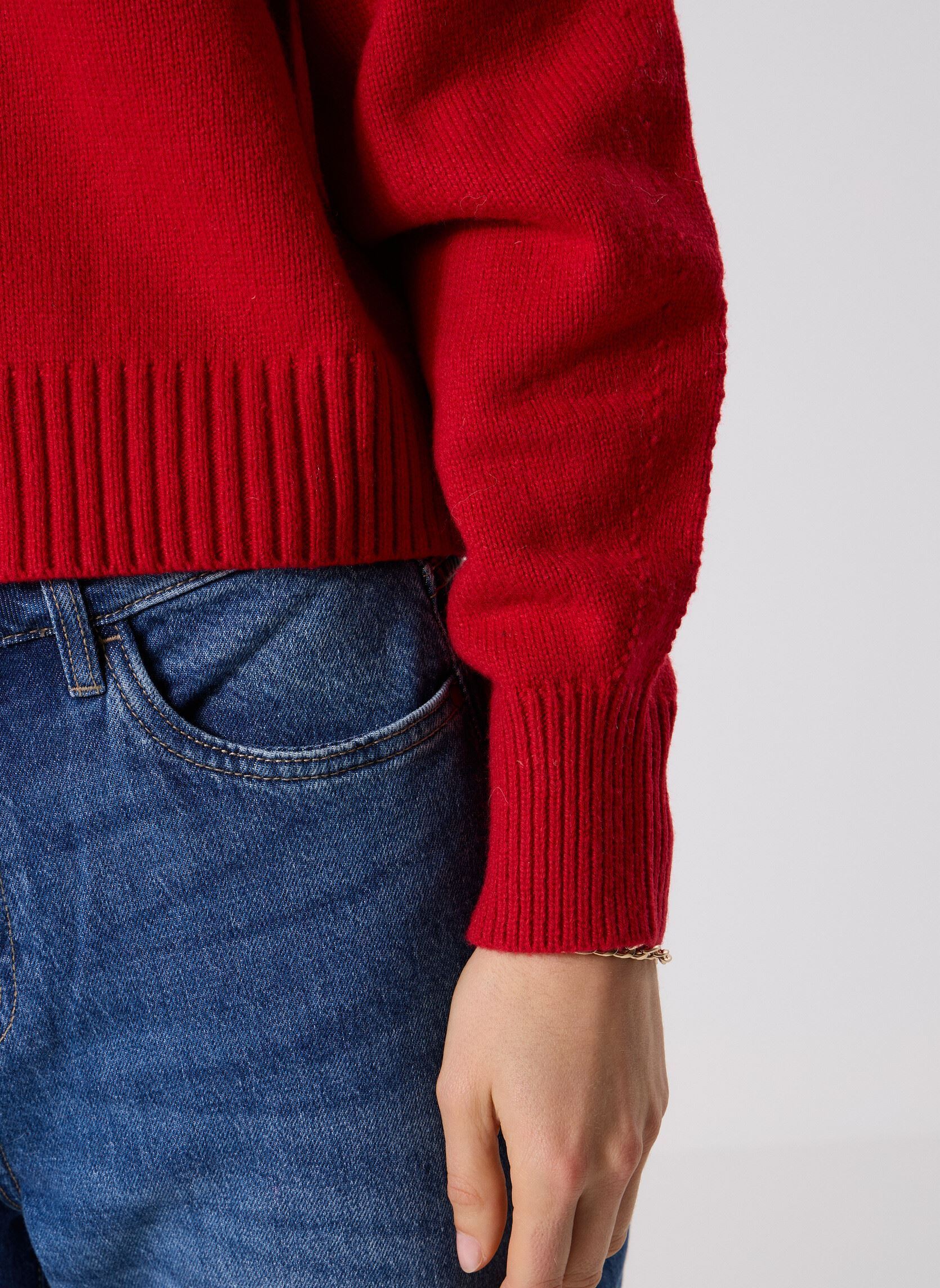 Vesten Sanders dames rood Grace & Mila Vesten Sanders dames rood ROUGE
