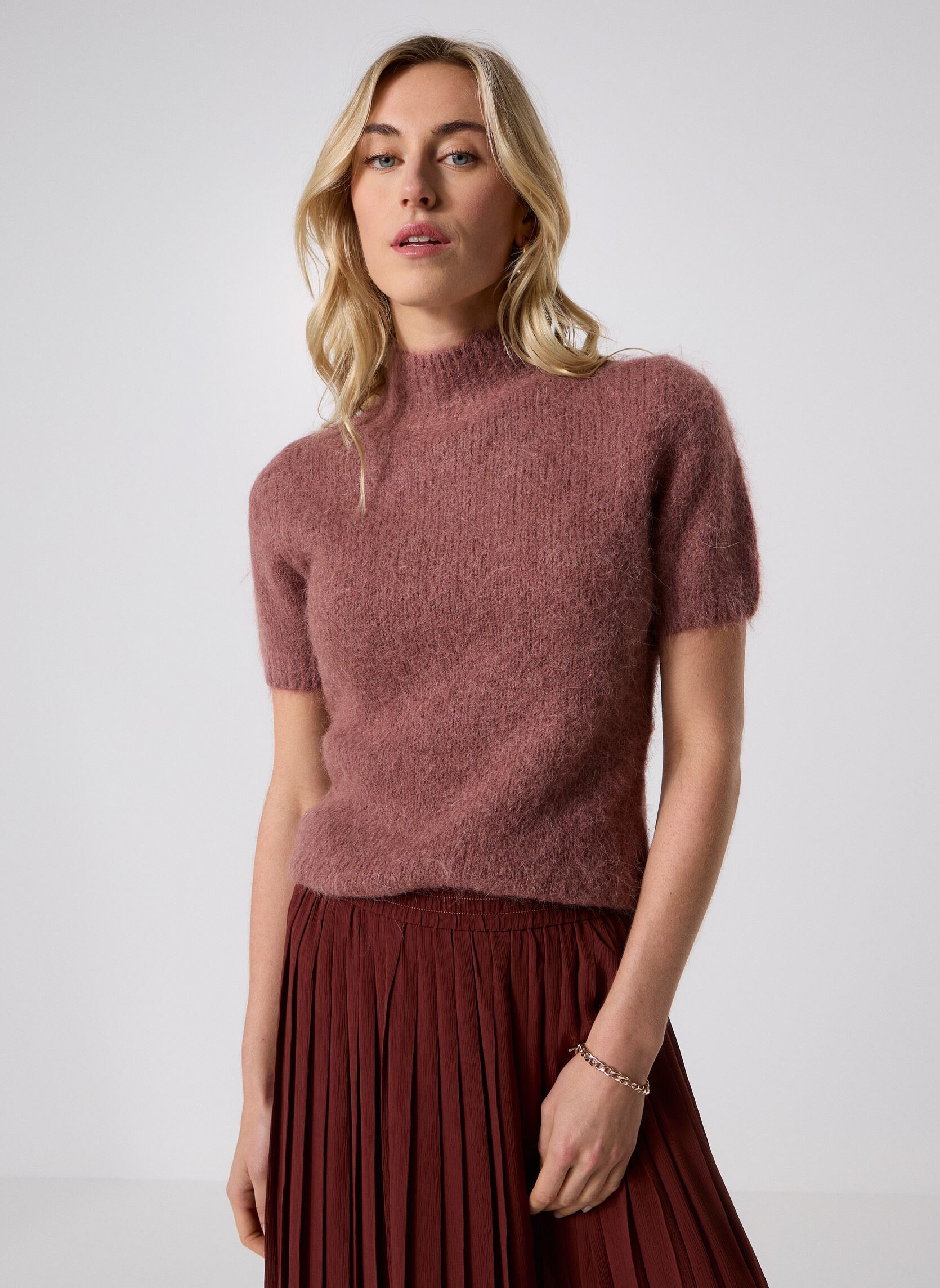 Truien Saule dames rood Grace & Mila Truien Saule dames rood Terracotta