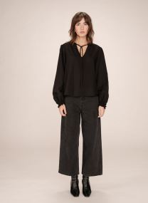 Blouses met lange mouwen Serinda dames zwart Grace & Mila Blouses met lange mouwen Serinda dames zwart NOIR