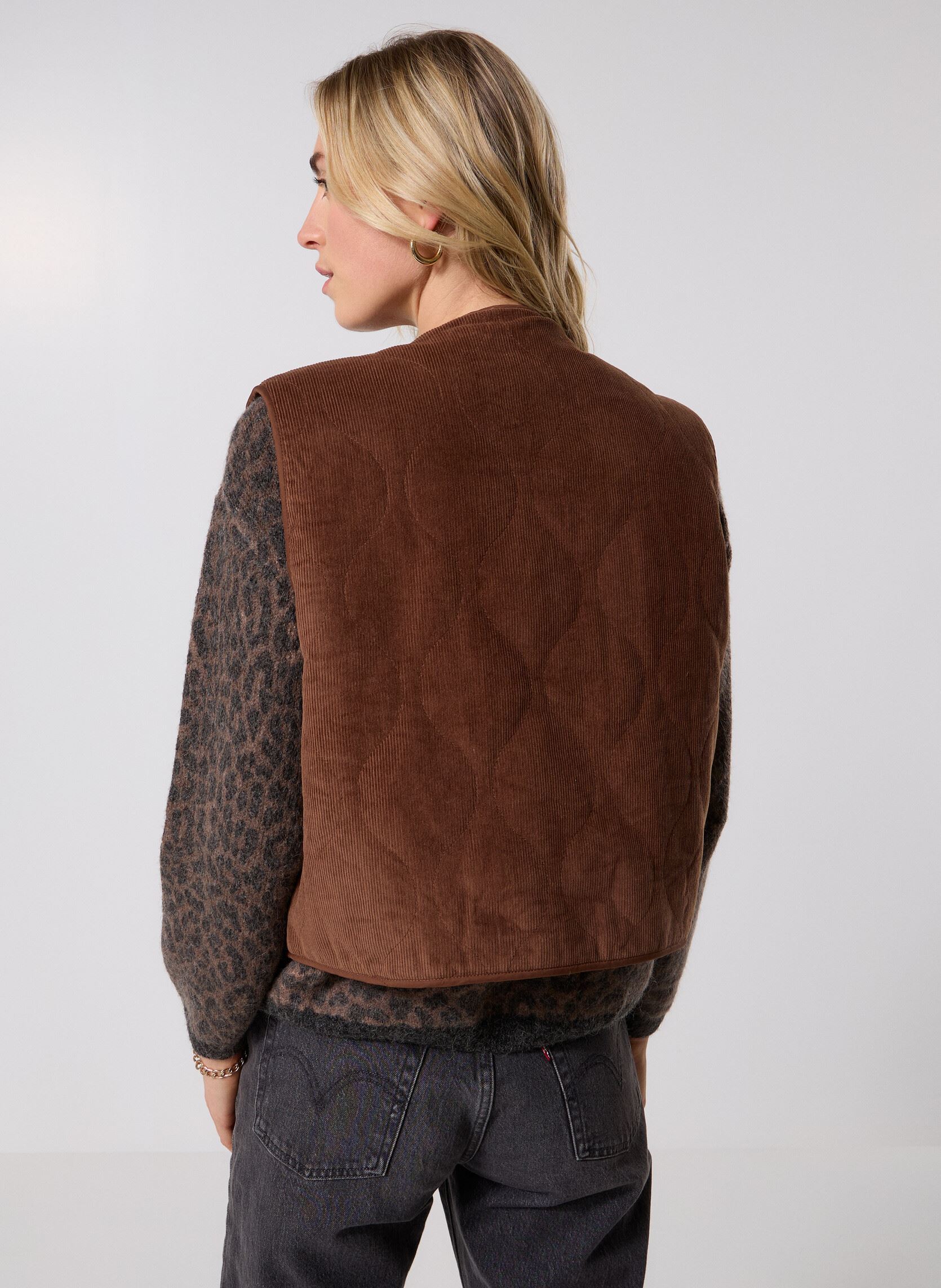 Bodywarmer Seth dames bruin Grace & Mila Bodywarmer Seth dames bruin Chocolat