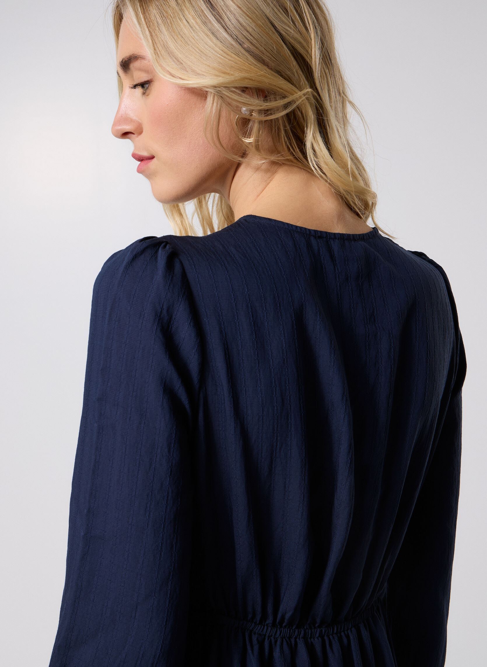 Lange jurken Shirley dames blauw Grace & Mila Lange jurken Shirley dames blauw Marine