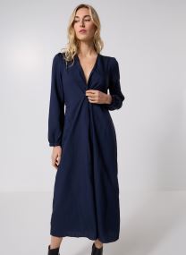 Lange jurken Shirley dames blauw