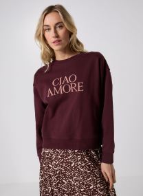 Sweater Sigil dames bordeaux