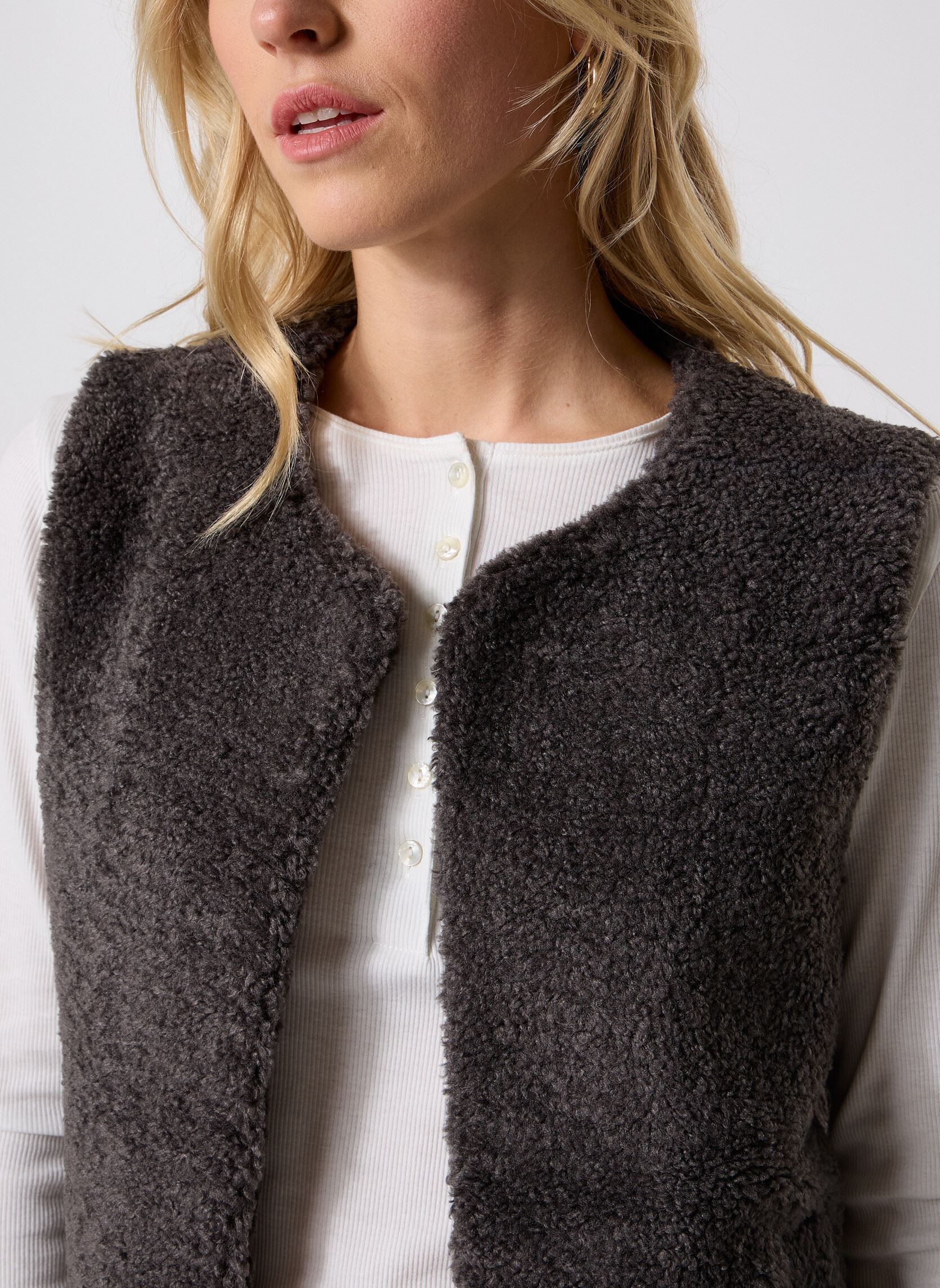 Bodywarmer Sinatra dames grijs Grace & Mila Bodywarmer Sinatra dames grijs Anthracite