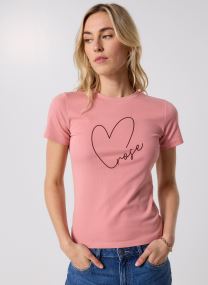 T-shirts met korte mouwen Sixte dames roze Grace & Mila T-shirts met korte mouwen Sixte dames roze Blush