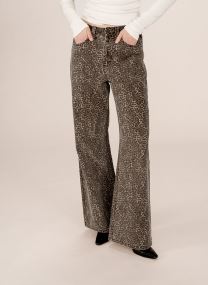 Wijde jeans / Flared Jeans Socca dames wit