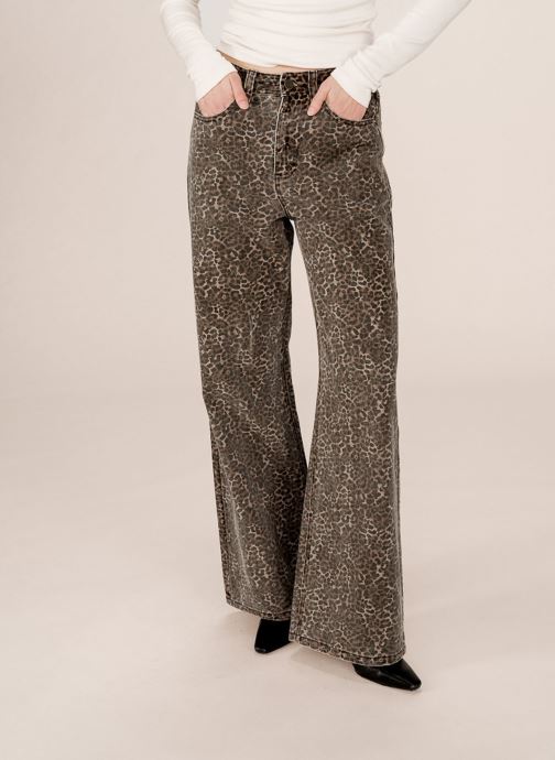 Grace & Mila Wijde jeans / Flared Jeans Socca dames bruin