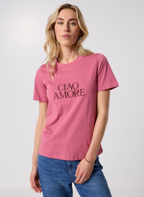 Grace & Mila T-shirts met korte mouwen Soft dames roze