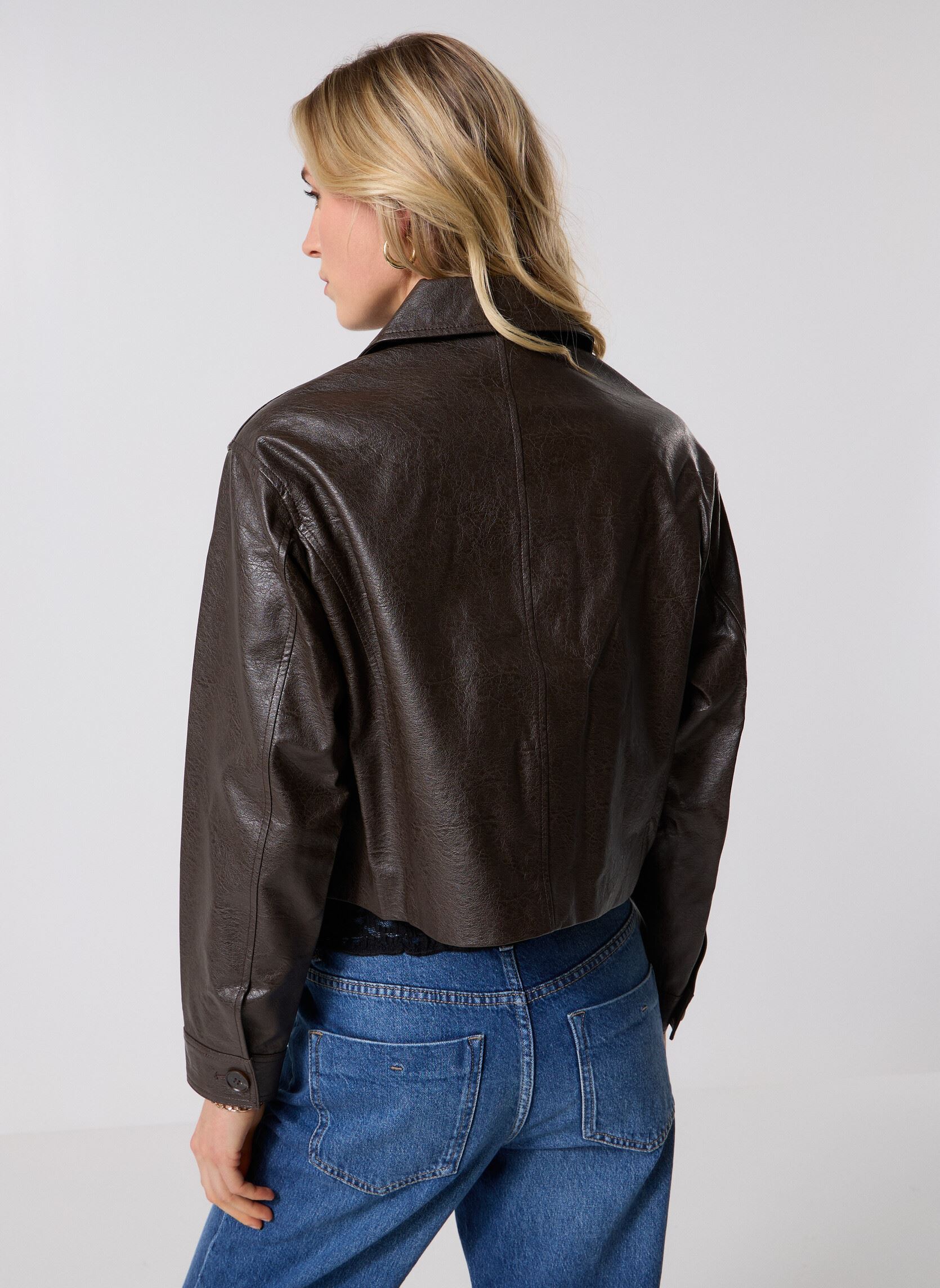 Jassen Solange dames bruin Grace & Mila Jassen Solange dames bruin Chocolat